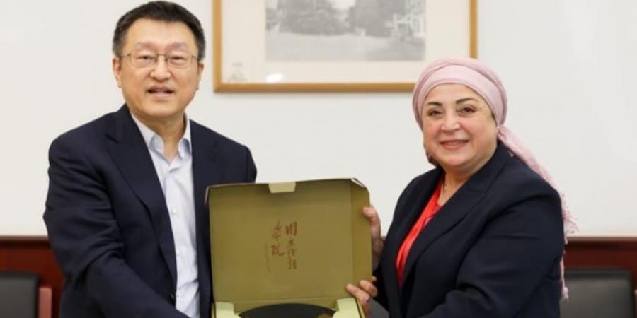 رئيسة أكاديمية الفنون تزور الصين وتطرح دراسة لشراكة استراتيجية مع "الأكاديمية المركزية للدراما"