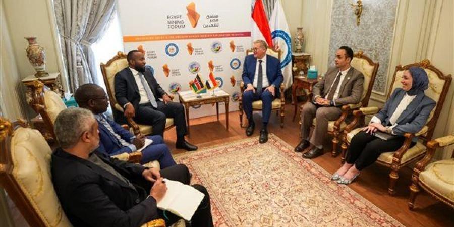 بدوي يبحث مع وزيري التعدين في كينيا وتنزانيا تعزيز التعاون وتوطين الصناعات التعدينية