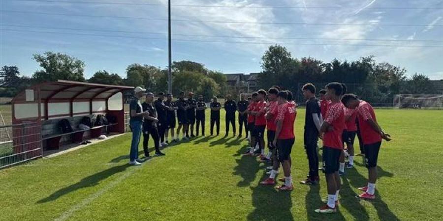 منتخب الناشئين يؤدي مرانه استعدادا لمواجهة كولومبيا (صور)