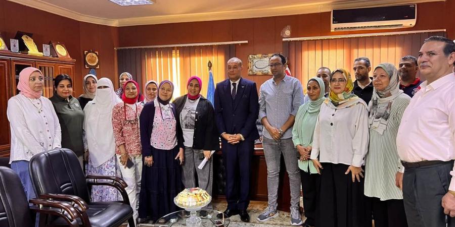 مدير الشباب والرياضة بالإسكندرية: العمل بروح الفريق الواحد والاستفادة بخبرات العاملين للارتقاء بالمنظومة