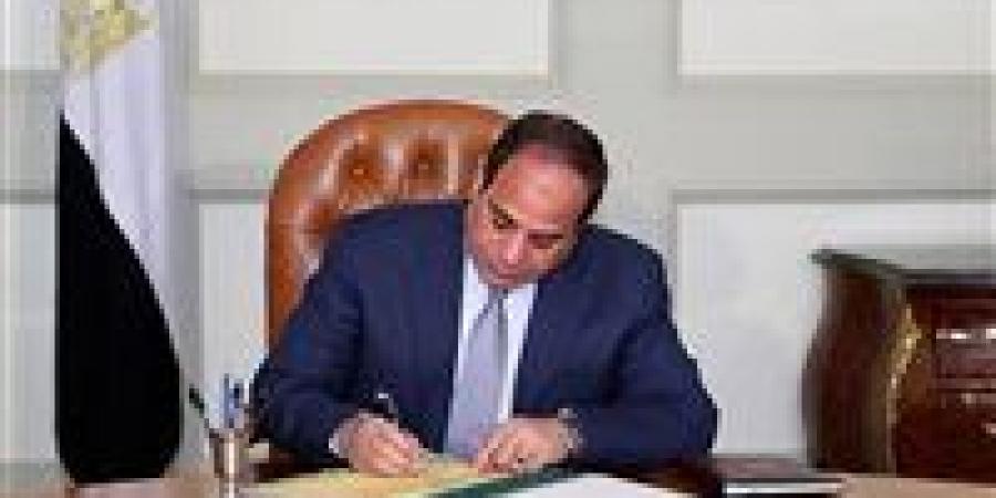 الرئيس السيسي يصدر قرارًا بتعيين 4 نواب لرئيس المحكمة الدستورية العليا