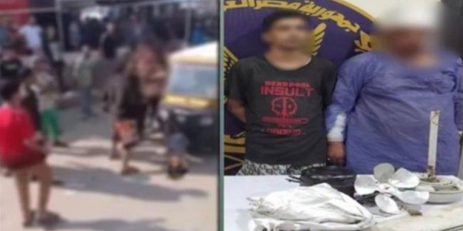 القبض على شخصين بعد سرقة شقة ومشاجرة في شبرا الخيمة