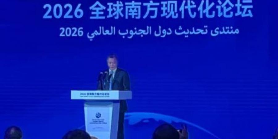 مسئول صينى من القاهرة: الذكاء الاصطناعى يتيح فرصا تنموية كبيرة لدول الجنوب العالمى