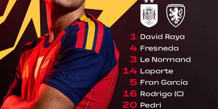 دوري الأمم الأوروبية، منتخب إسبانيا يتقدم على التشيك 0/2 في الشوط الأول