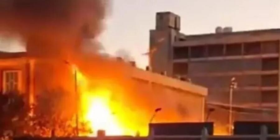 السيطرة على حريق لوكيشن تصوير داخل أحد النوادي بالإسكندرية