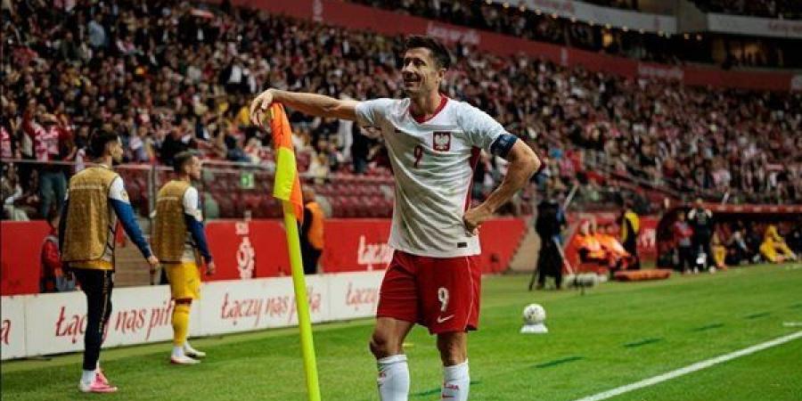 رقم قياسي لروبرت ليفاندوفسكي في مواجهة بولندا ورومانيا