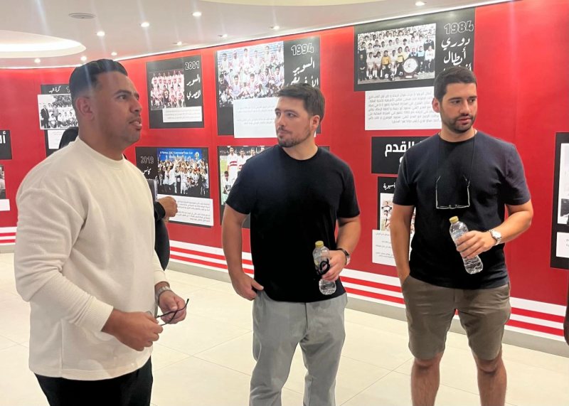 ريبيرو وفيريرا يزوان قطاع الناشئين في الزمالك.. تفاصيل