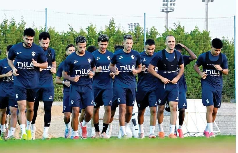 مران الزمالك اليوم استعدادا لمواجهة وادي دجلة.. راحة إضافية للأساسيين وتدريبات قوية للبدلاء