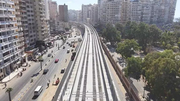 أحدث صور لتنفيذ مترو الإسكندرية وتفاصيل المخطط الكامل للمشروع
