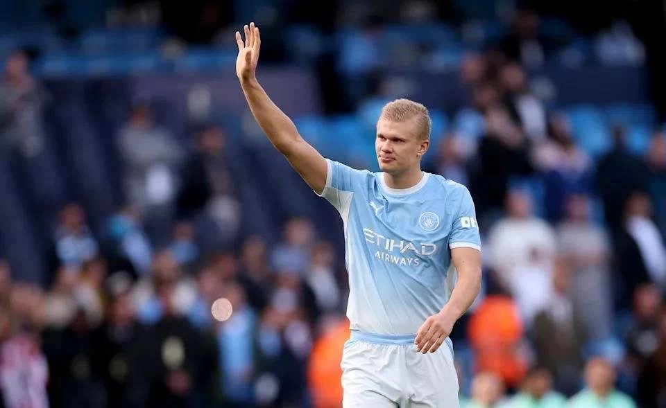 هالاند أفضل لاعب في مباراة مانشستر سيتي وليفربول