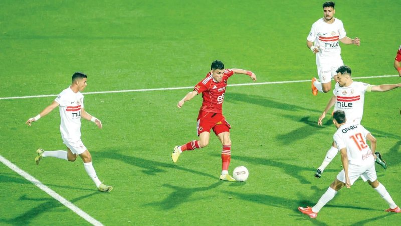 الأهلى أمام الزمالك..اخرهم بن شرقى رباعي أجنبى لعب في صفوف القطبين