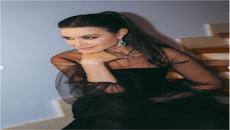أروى جودة تخطف الأنظار بإطلالة كلاسيكية أنيقة في مهرجان الجونة السينمائي
