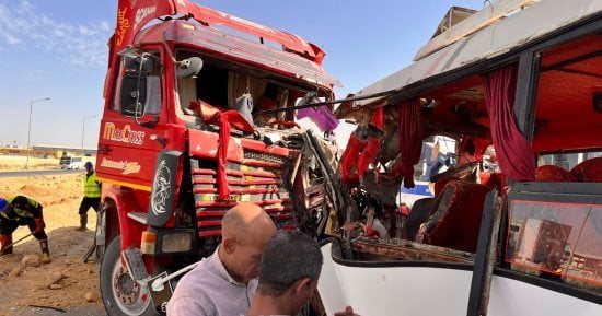 جامعة بني سويف: توفير الرعاية الطبية والدعم الكامل لمصابي حادث أتوبيس الطلاب