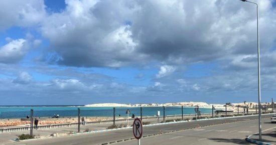 طقس معتدل نهارا مائل للبرودة ليلاً على مطروح اليوم الخميس 8-10-2026