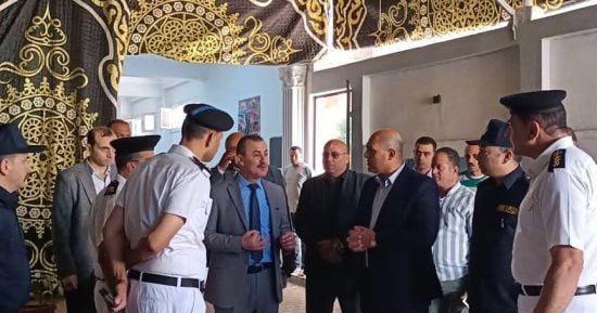 مدير أمن كفر الشيخ يتفقد التمركزات الأمنية استعدادًا للمولد الإبراهيمي بدسوق