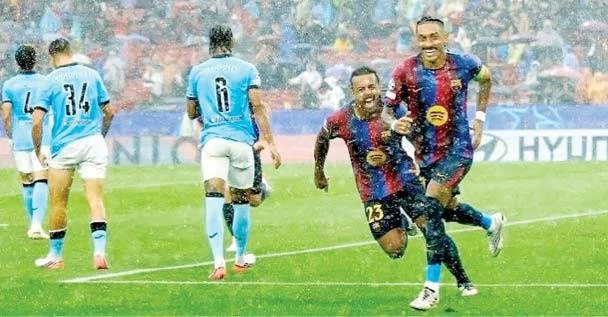 رافينيا يُروّع ريال مدريد في دقيقتين.. وإسبارت يغادر مصابا بالكلاسيكو