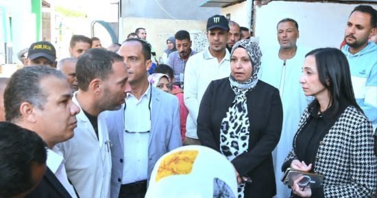 محافظ البحيرة توجه بتحسين الخدمات والاستجابة لمطالب الأهالى
