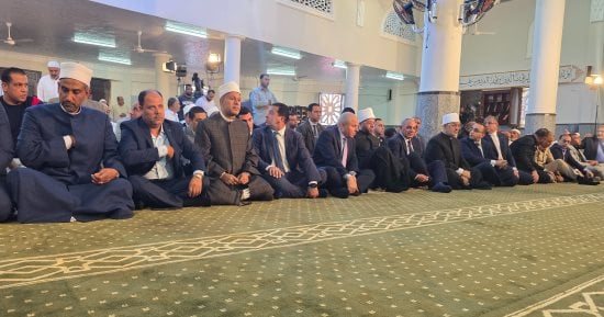 وزير الأوقاف ومفتي الجمهورية ومحافظ الإسماعيلية يشهدون افتتاح مسجد الجزارية بأبو عطوة