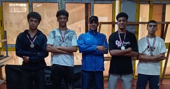 ذهبية وفضية و4 برونزيات لأبطال المشروع القومي للموهبة بالشرقية لألعاب القوى