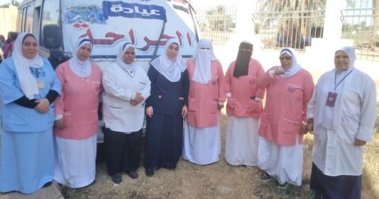 قافلة طبية ببني سويف تقدم خدمات علاجية مجانية لـ834 مواطنا بقرية سالم البحيري