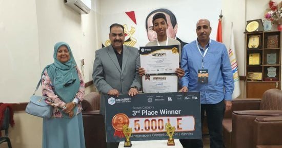الأقصر ثالث الجمهورية فى دورى الروبوتات وطالب يحصد "أفضل مبتكر".. صور