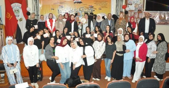 «أكتوبر.. تاريخ من الانتصارات وحاضر من الإنجازات» فى احتفالية بمجمع إعلام بورسعيد