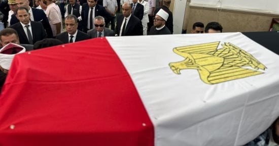 بورسعيد تشيع جثمان النقيب أحمد النشار فى جنازة عسكرية.. فيديو وصور