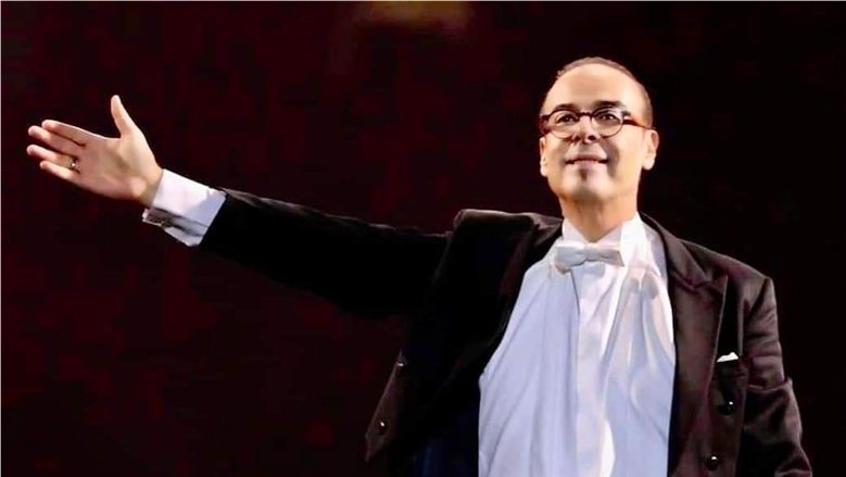 نادر عباسي يروج لحفله مع آمال ماهر في مهرجان الموسيقى العربية