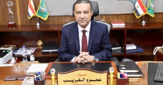 محافظ المنوفية: استمرار الحملات الميدانية لفرض الانضباط بالشوارع