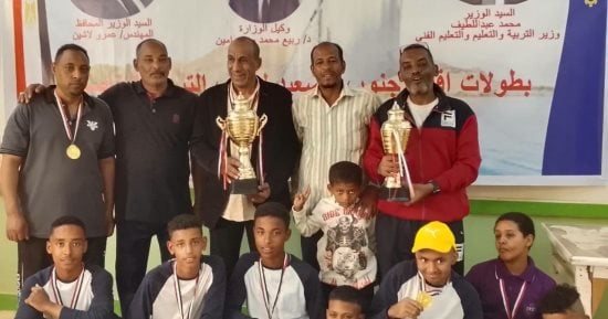 تعليم الأقصر يحصد المركز الأول في الدوري الإقليمي لكرة القدم الخماسية للتربية الفكرية