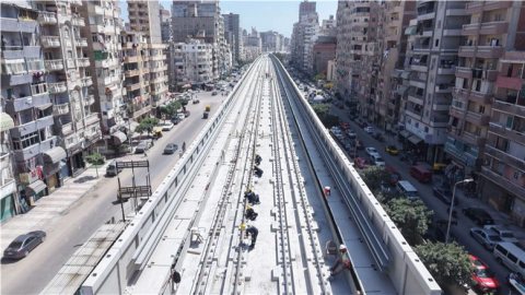 وزارة النقل: تقدم أعمال تنفيذ المرحلة الأولى من مترو الإسكندرية بطول 22 كم
