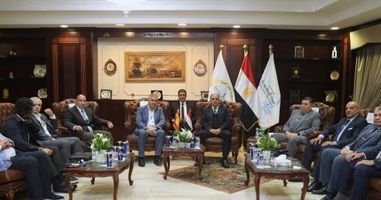 ميناء الإسكندرية يبحث التعاون مع ميناء برشلونة ومؤسسات الأعمال لدعم الاستثمار