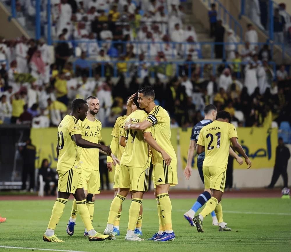 ثنائى النصر يواصل الغياب عن الفريق أمام الفيصلي