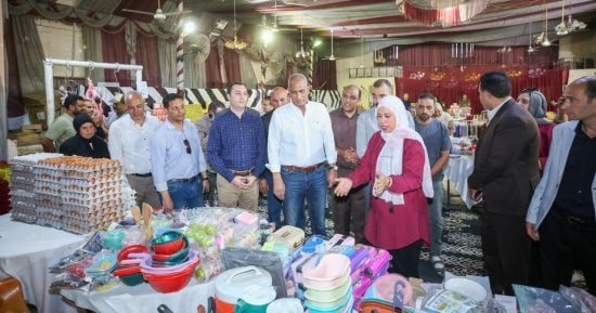 محافظ كفر الشيخ يفتتح معرض السوق الواحد ويطمئن على الاستعدادات لمولد الدسوقي
