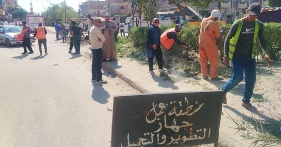 استعدادًا للعيد القومى الـ75.. تطوير وتجميل ميادين وشوارع الإسماعيلية