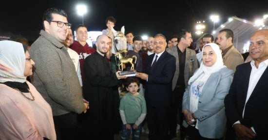 محافظ الشرقية يكرم الفائزين في مسابقة تراث أدب الخيل بمشاركة 61 حصانًا